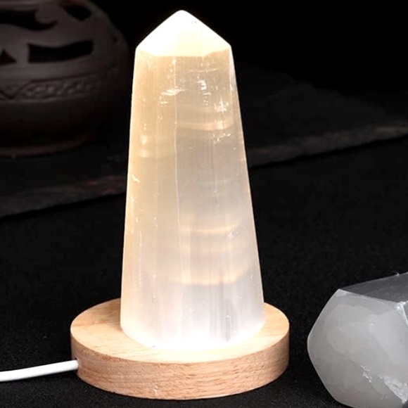 Genuine Selenite tower light - Picture 5 of 15